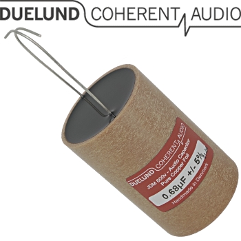 JDM-Cu-260: 0.68uF 600Vdc Duelund JDM Pure Copper Foil Capacitor