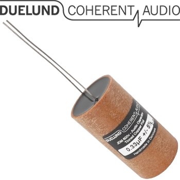 JDM-CuSn-320: 0.33uF 600Vdc Duelund JDM Tinned Copper Foil Capacitor