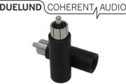 Duelund RCA Paper Plug, Rhodium Plated