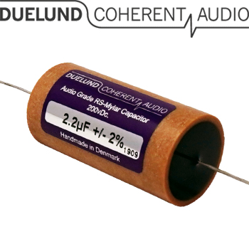 RSM-030: 2.2uF 200Vdc Duelund RS Mylar Capacitors