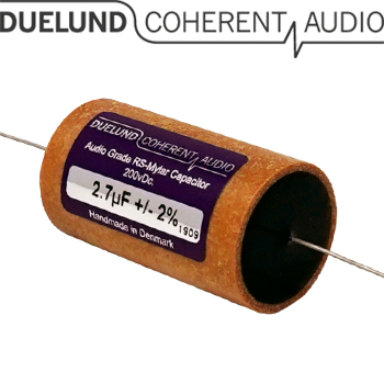 RSM-040: 2.7uF 200Vdc Duelund RS Mylar Capacitors