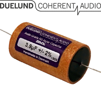 RSM-060: 3.9uF 200Vdc Duelund RS Mylar Capacitors