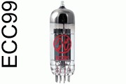 ECC99 double triode Valve