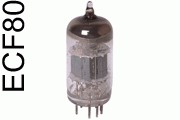 ECF80 triode/pentode Valve