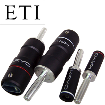 ETI Research Kryo Banana Connectors