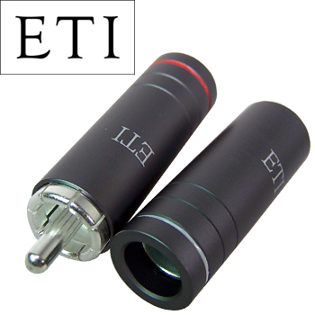 ETI Research MR-CO3 Silver Plated RCA Plugs (pair) - DISCONTINUED