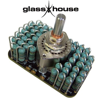 Glasshouse Elma A47 Jumbo Stepped Attenuator, Shunt Mono version, 47 steps