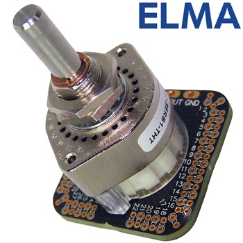 Elma 1 pole 47 way switch, A47-SERB1-THT
