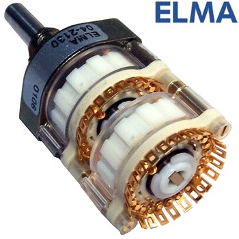 Elma 2 pole 24 way switch, 04-2133