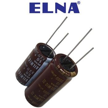ELNA  RFS  SILMIC II  AUDIO Kondensator  220uF 100V 18x40  85°C  RM7,5 1 pc 
