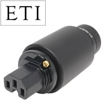 ETI Research Legato IEC Connector, Gold Plated