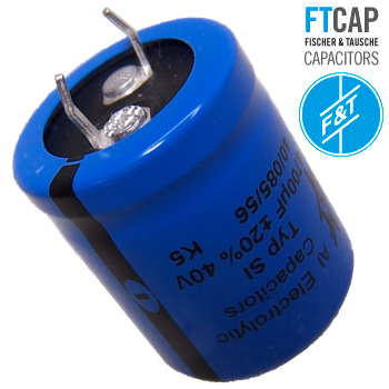 SI47204025030: 4700uF 40Vdc F&T Type SI Radial Electrolytic Capacitor