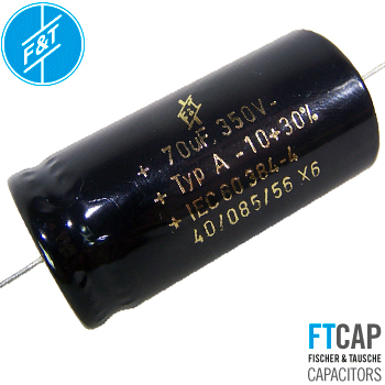 F&T Electrolytic Axial Type A Capacitors