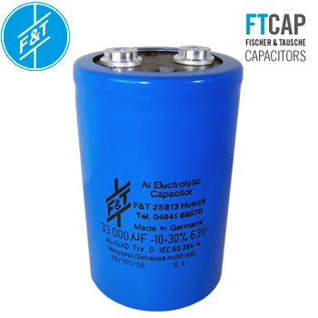 F&T Electrolytic Type G Radial Capacitors