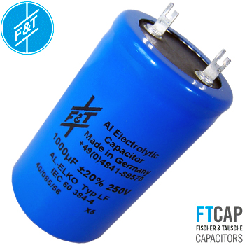 F&T Electrolytic Type LF Radial Capacitors