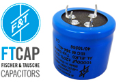 F&T Type SI4PH 4 Terminal Radial Electrolytic Capacitors