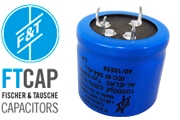 F&T Electrolytic Type SI4PH Radial Capacitors