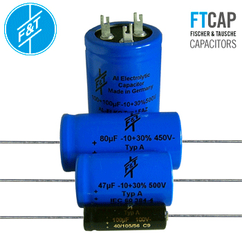 F&T Capacitors: New Values In Stock