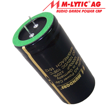 10000uF 100V Mundorf MLytic AG Electrolytic Capacitor