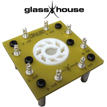 Glasshouse Octal/UX4 valve holder board