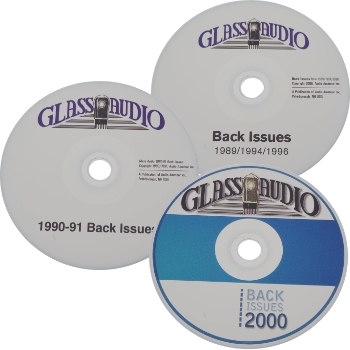 Glass Audio CD back issues