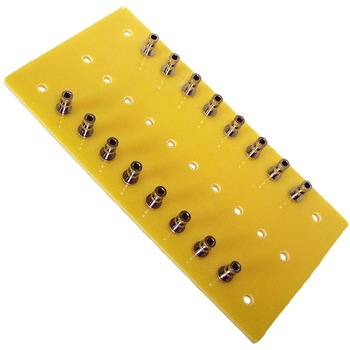 16 pin turret tag board - DISCONTINUED