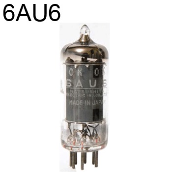 6AU6 pentode Valve, B7G