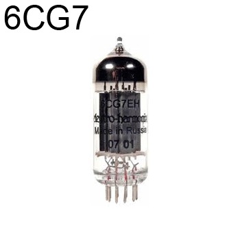 6CG7 double triode Valve