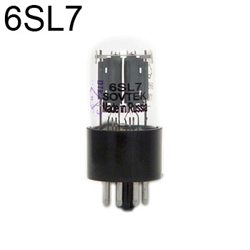 6SL7 double triode Valve