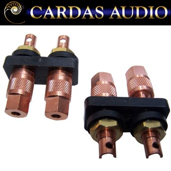 Cardas CCBP-S short unplated copper posts