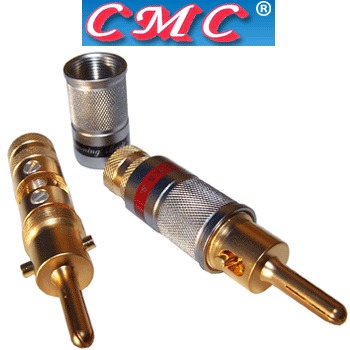 CMC-0600WF Gold plated banana