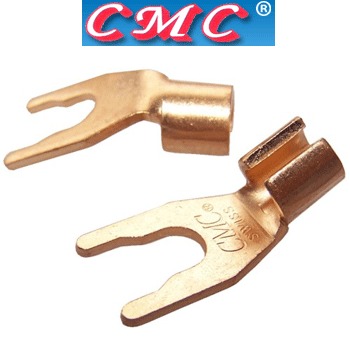 CMC-6005-S-CUR-G gold plated, single press-type spade