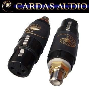 FRCA-FXLR: Cardas female XLR to female RCA adapter