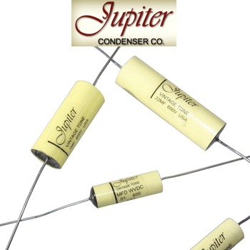 Jupiter Yellow Vintage Tone Capacitors