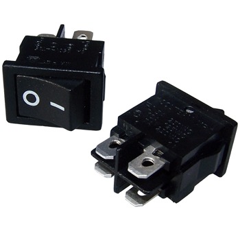 Mains On-Off Minature Rocker Switch DPST