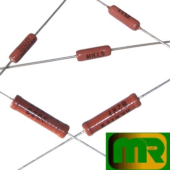 Mills wire wound resistors