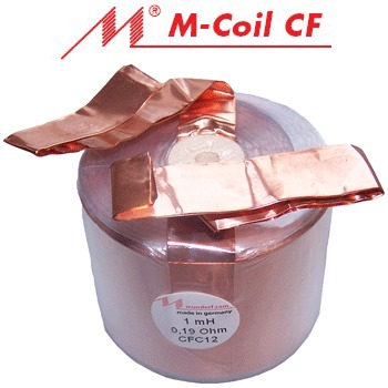 Mundorf MCoil AirCore Copper Foil PP coils, CFC range