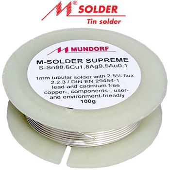 Mundorf Solder Silver Gold 50g :: Solder :: Soldering :: Tools