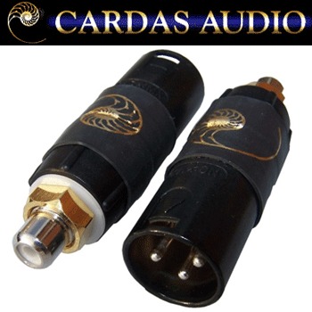 FRCA-MXLR: Cardas female RCA to male XLR adapter