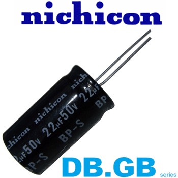 Nichicon GB & DB Type Electrolytic Capacitor