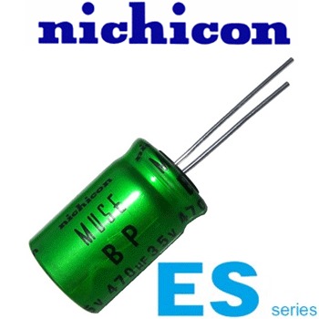 ES Nichicon Electrolytic Capacitors