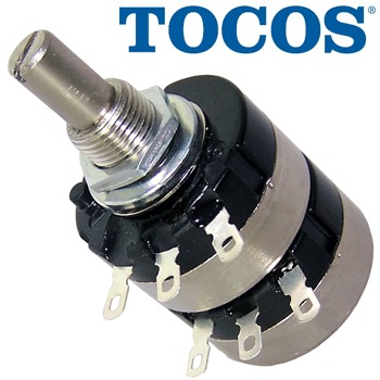 Drawing of the Tocos Cosmos RV24 potentiometer