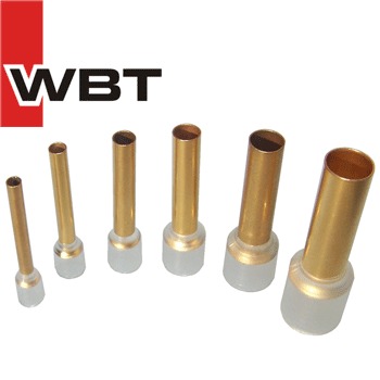 WBT Copper Cable End Sleeves with Insulation