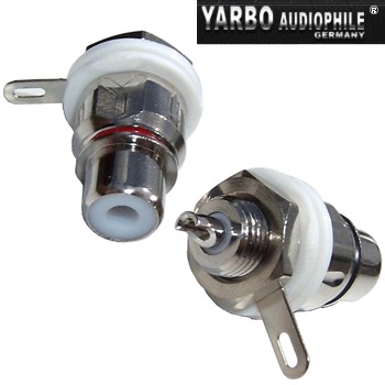 Yarbo Rhodium & Platinium plated RCA - DISCONTINUED