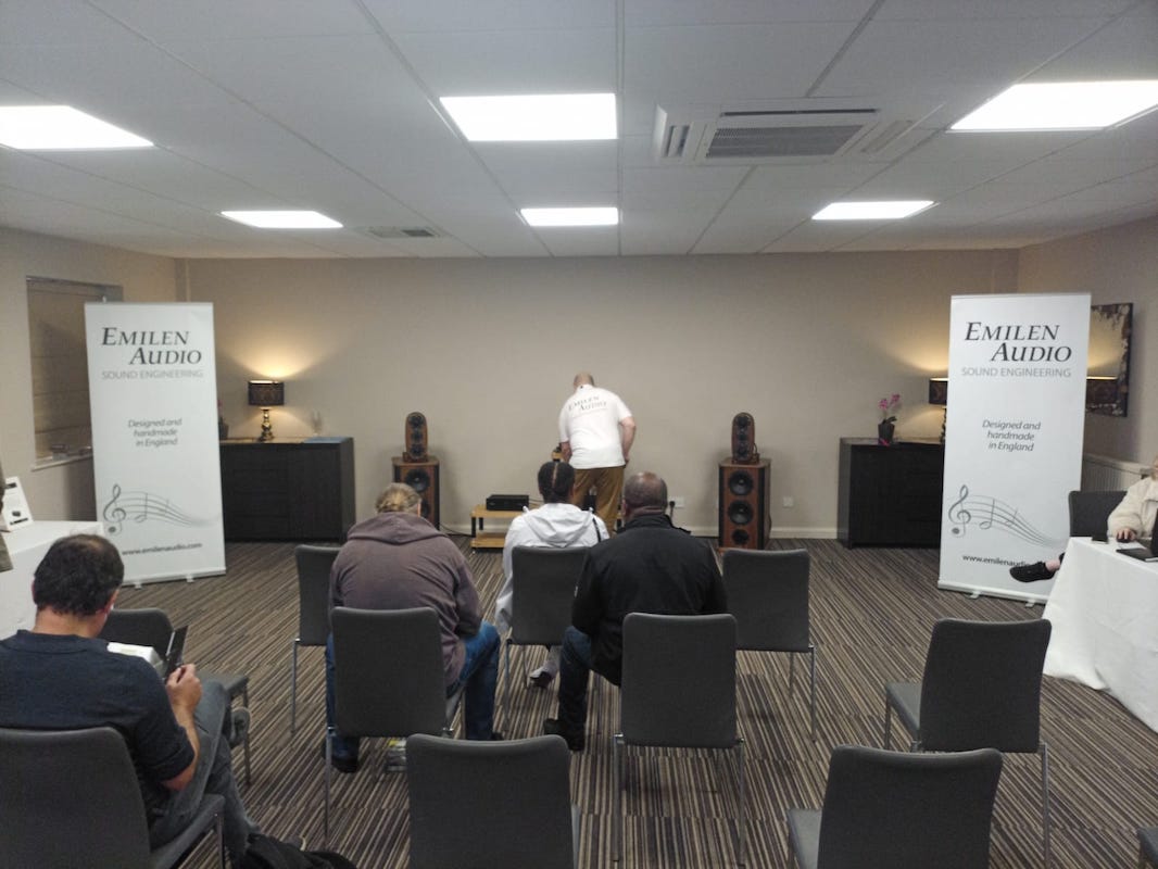 Emilen Audio with an impressive line up of components making a complete system