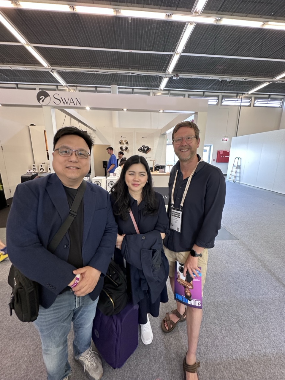 Close to the Viborg stand we bumped into Armarin from Weava in Thailand a great customer of ours. I do feel a visit to Thailand is on the cards.