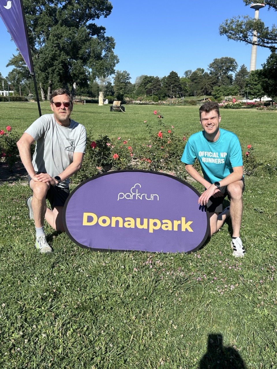A trip away wouldn't be the same if we didn't fit a Park Run in. This time at it was Donaupark.