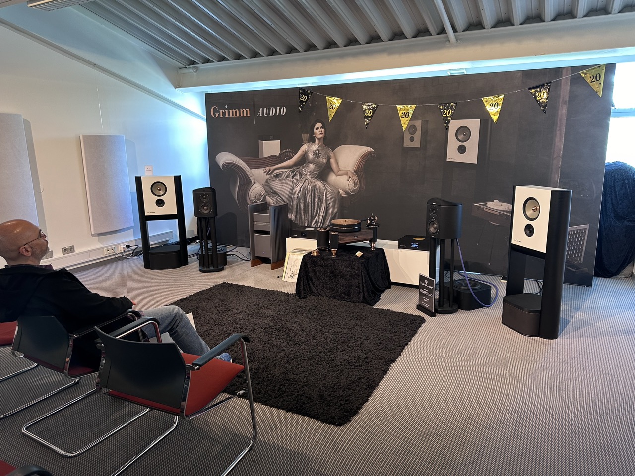 The Grimm Audio room.