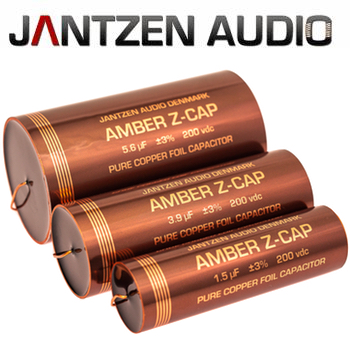 Jantzen Amber Z-Cap Copper Foil Capacitors