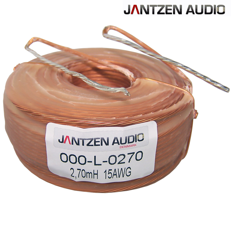 /-3% 0,75ohm 7x0,5mm = 15awg Jantzen audio LITZ WIRE Wax coil 3,30mh 